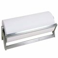 Bulman A503-24 Standard 24in SS All-In-One Counter Mount / Freestanding Paper Dispenser / Cutter 43324PCSSSB